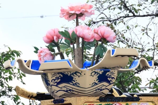 大垣まつりのからくり壺をFRPで復元