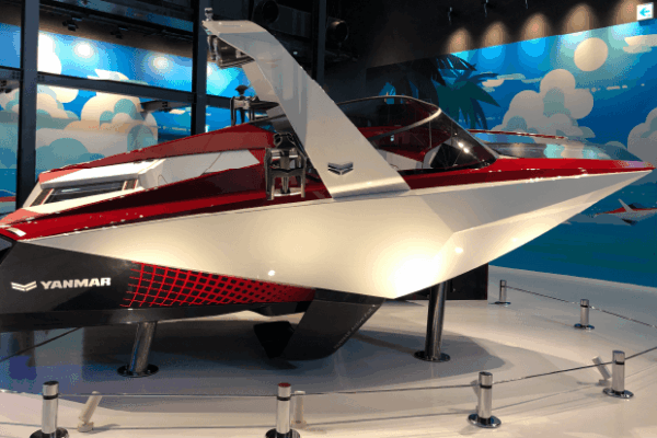 プレジャーボートのコンセプトモデル（ヤンマー様）